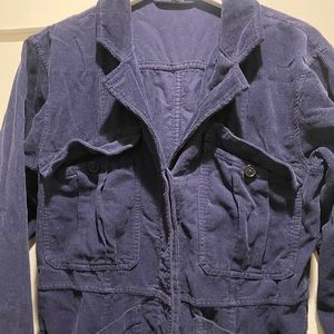Alex Mill Navy Corduroy Jumpsuit